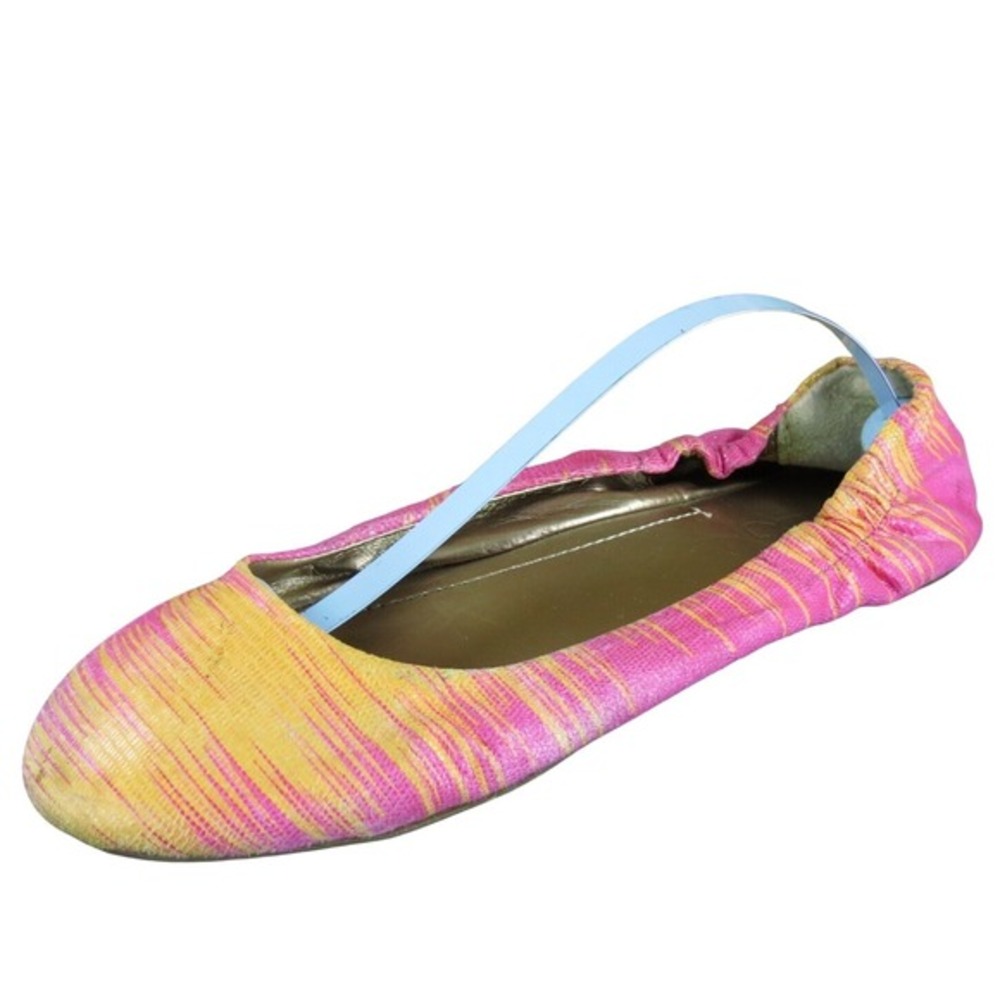 BCBG Women's Paris Ballet Multicolor Leather Sz 7.5 Medium  Used 2025‎